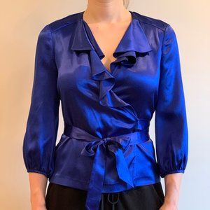 Diane von Furstenberg Satin Blouse